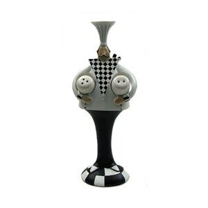 Heartfelt Brand Standing Chef Holding Salt and Pepper Shaker Set 10" tall 22611